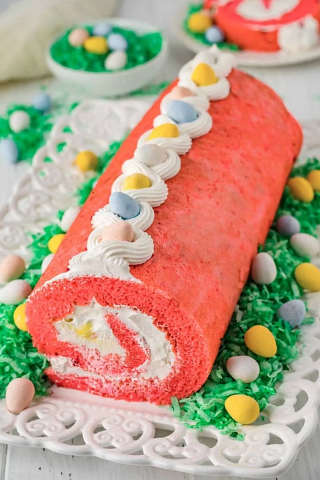 Easter desserts - Easter Cake Roll