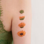 Flower tattoos- Sunflower Tattoo