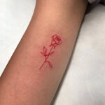 Flower tattoos- Red Rose Tattoo