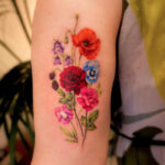 Flower tattoos- Flower Bunch Tattoo