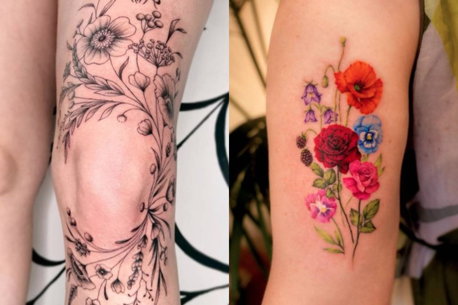 70 Beautiful Flower Tattoo Ideas for Women in 2023 #45 70 Beautiful Flower Tattoo Ideas for Women in 2023
