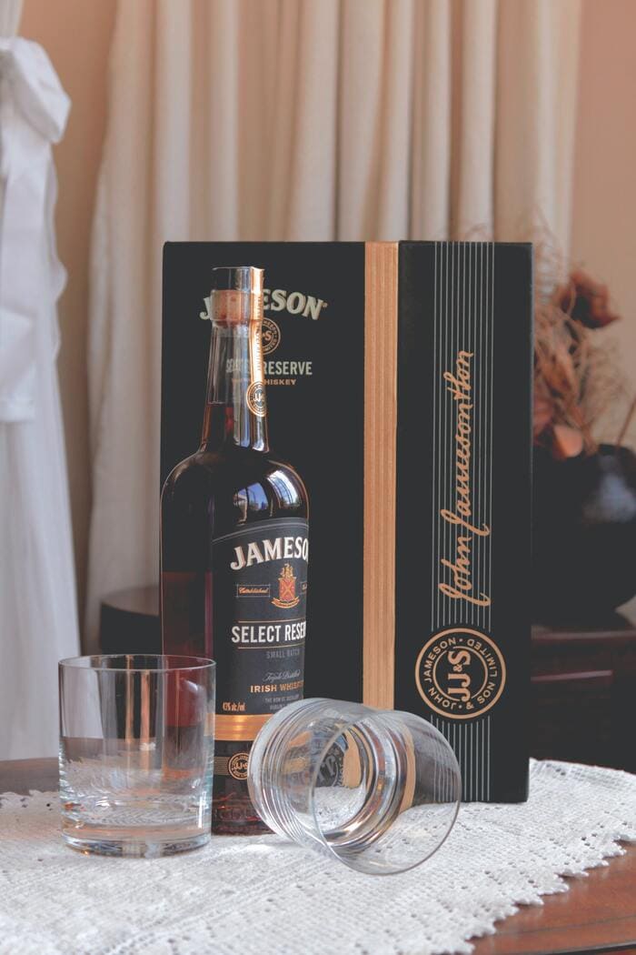 What is Irish whiskey- bottle of Jamison