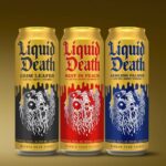 Liquid Death Iced Tea Review - cans