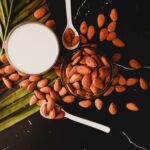 Pistachio milk vs almond milk- almond milk