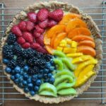 Rainbow desserts- Rainbow Fruit Tart