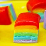 Rainbow desserts- Rainbow Fudge