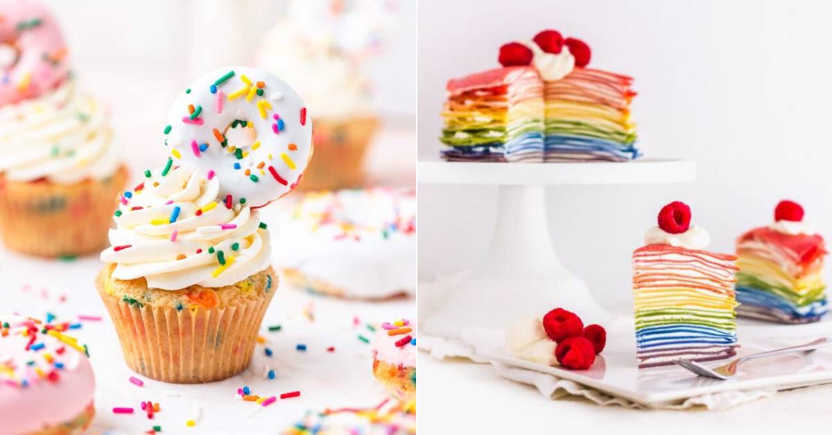 Rainbow Desserts