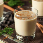 Rum mixers- eggnog rum cocktail