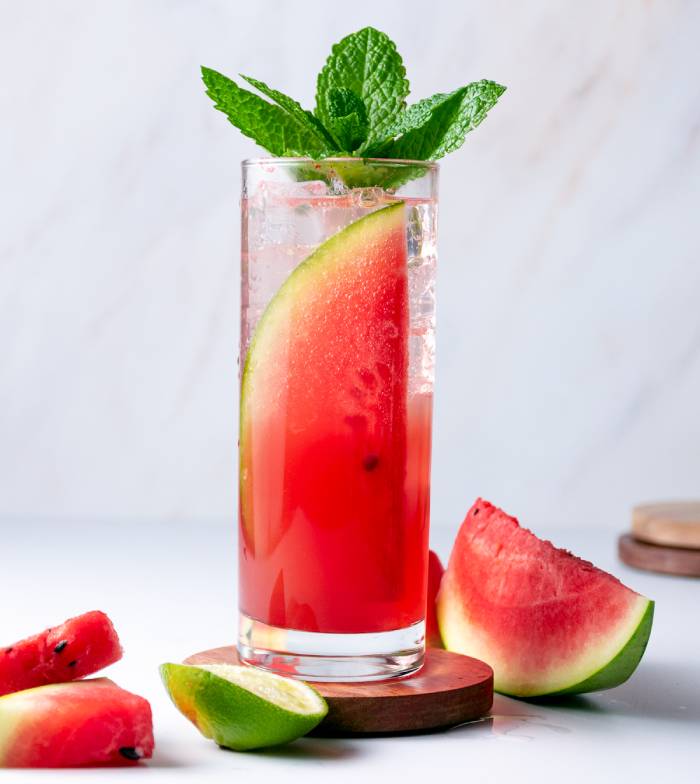 spring cocktails - watermelon mojito