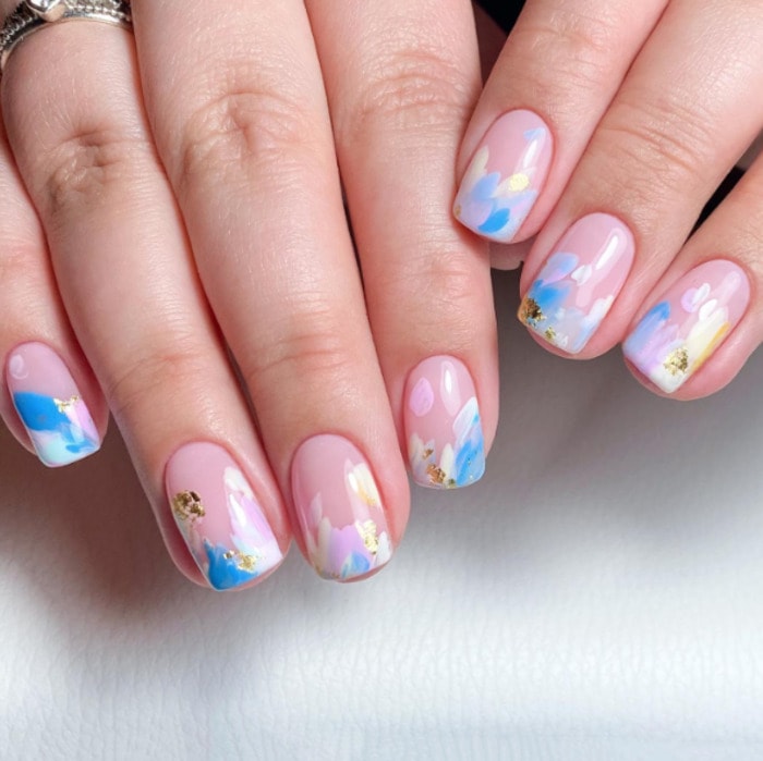 Spring nail deigns- pastel nails