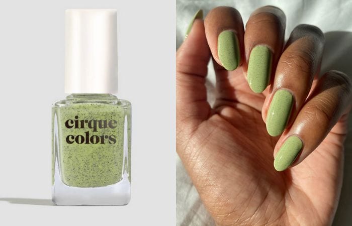 St Patricks Day Nail Colors - Cirque Colors in Pistachio