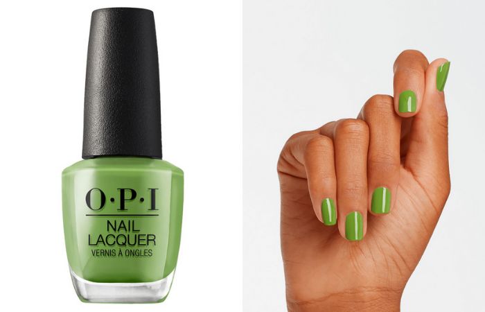 St Patricks Day Nail Colors - OPI Nail Lacquer in I’m Sooo Swamped
