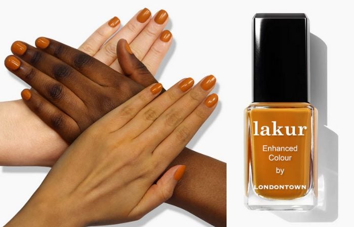 St Patricks Day Nail Colors - Londontown Lakur in Bee’s Knees