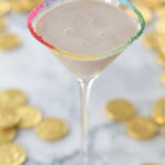 St Patricks day cocktails- Leprechaun’s Kiss Martini