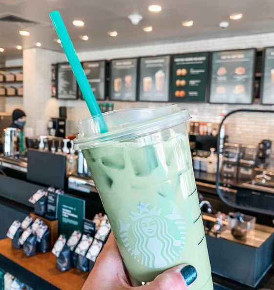 Starbucks St Patricks Day Drinks- Skittles Frappuccino