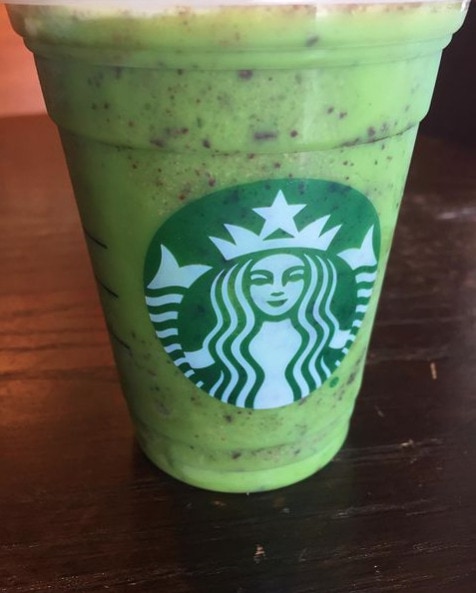 Starbucks St Patricks Day Drinks- Clover Cold Brew 