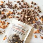 New at Trader Joes March 2023 - Slightly Coated Dark Chocolate Almonds