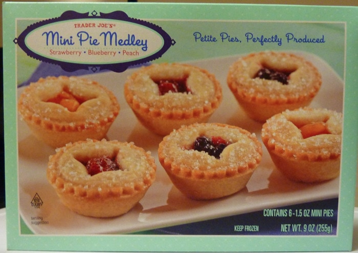 Trader Joes pies- mini pie medley