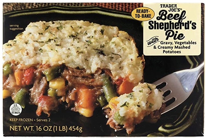 Trader Joes pies- shepard's pie