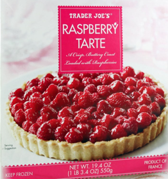 Trader Joes pies- raspberry tarte