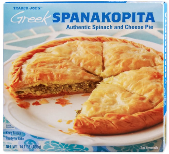 Trader Joes pies- spanakopita