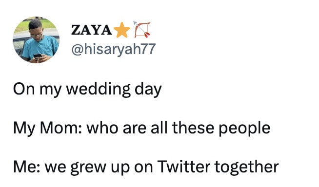 wedding memes - twitter guests