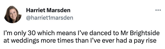 wedding tweets memes - weddings in your 30s