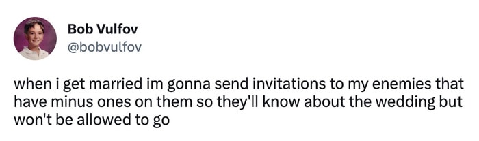 wedding tweets memes - minus 1 invites