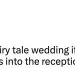 wedding tweets memes - fairytale wedding