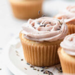 Wildflower cupcakes- lemon lavender cupcake