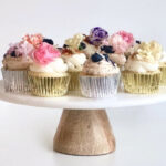 Wildflower cupcakes- blueberry earl grey cupcake