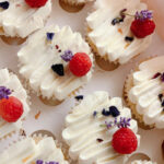 Wildflower cupcakes- lemon elder flower cupcakes