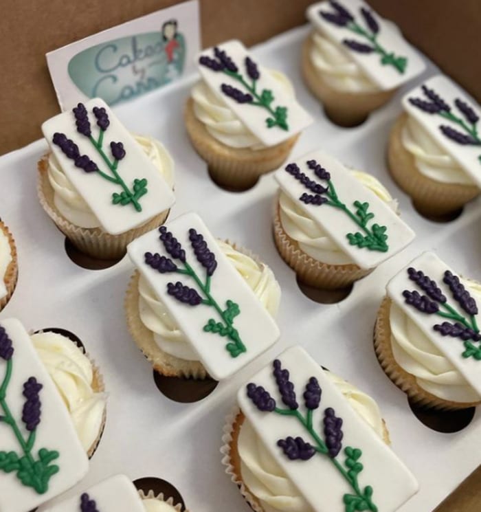 Wildflower cupcakes- floral cupcakes