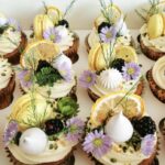 Wildflower cupcakes- lemon elder flower cupcakes