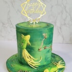 Zodiac cakes- pisces cake
