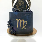 Zodiac cakes- virgo cake