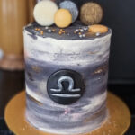 Zodiac cakes- libra cake
