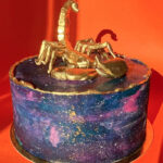 Zodiac cakes- scorpio cake
