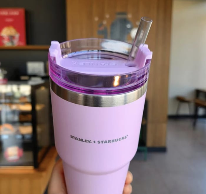 Starbucks' pink Stanley cups going fast, available while supplies last