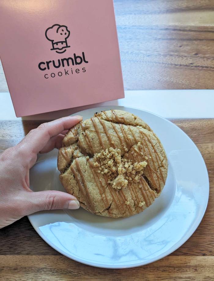 Best Crumbl Cookie Flavors Ranked - cookie butter lava (biscoff)