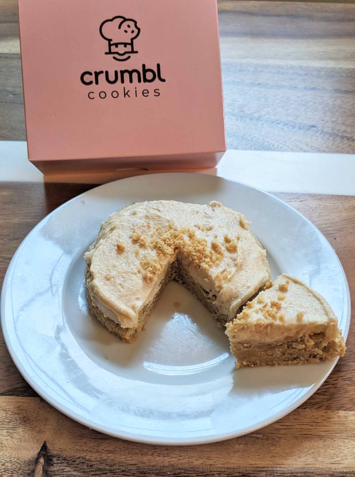 Best Crumbl Cookie Flavors Ranked - peanut butter creme (nutter butter)