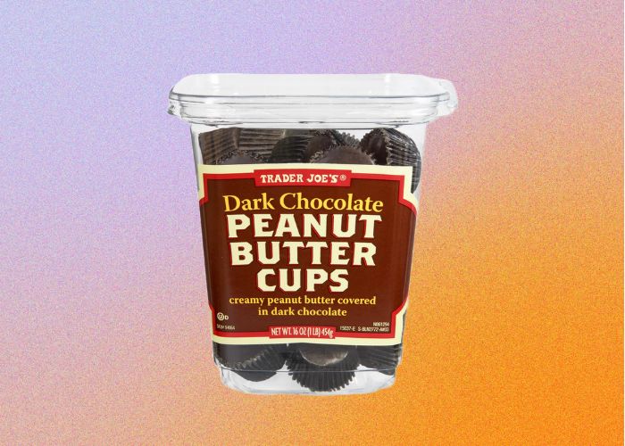 best trader joe's products - dark chocolate peanut butter cups