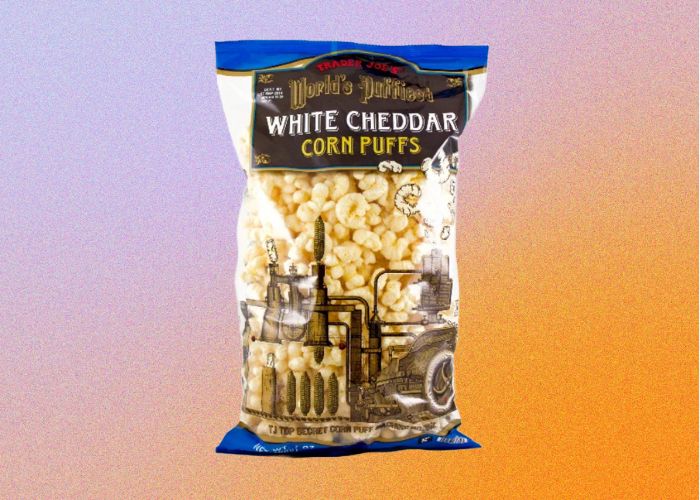 best trader joe's products - white cheddar corn puffs