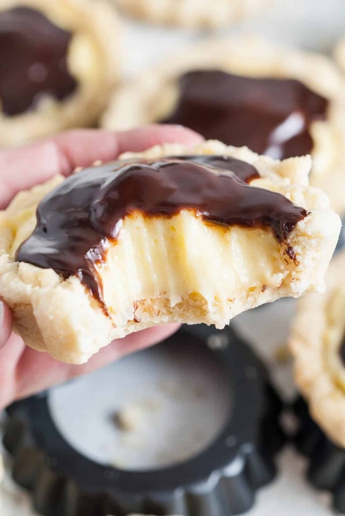 crumble cookie copycat recipes - boston cream pie