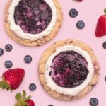 crumbl cookie flavors - berries and cream