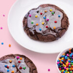 crumbl cookie flavors - galaxy brownie