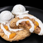 crumbl cookie flavors - peach cobbler