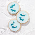 crumbl cookie flavors - shark sugar cookie