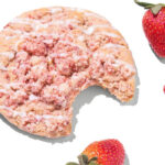 crumbl cookie flavors - strawberry crumb cake