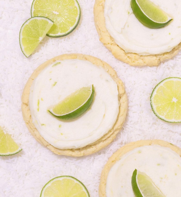 crumbl cookie flavors - coconut lime